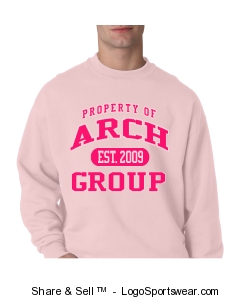 Champion Adult Powerblend Crewneck Sweatshirt Design Zoom