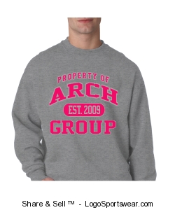 Champion Adult Powerblend Crewneck Sweatshirt Design Zoom
