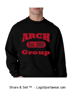 Champion Adult Powerblend Crewneck Sweatshirt Design Zoom