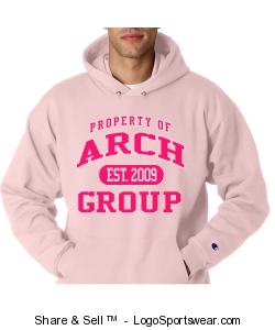 Champion Adult Powerblend Hooded Sweatshirt Design Zoom
