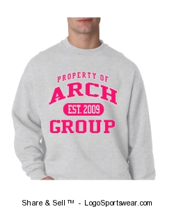 Champion Adult Powerblend Crewneck Sweatshirt Design Zoom