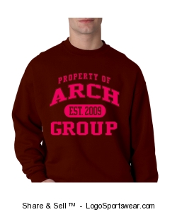 Champion Adult Powerblend Crewneck Sweatshirt Design Zoom